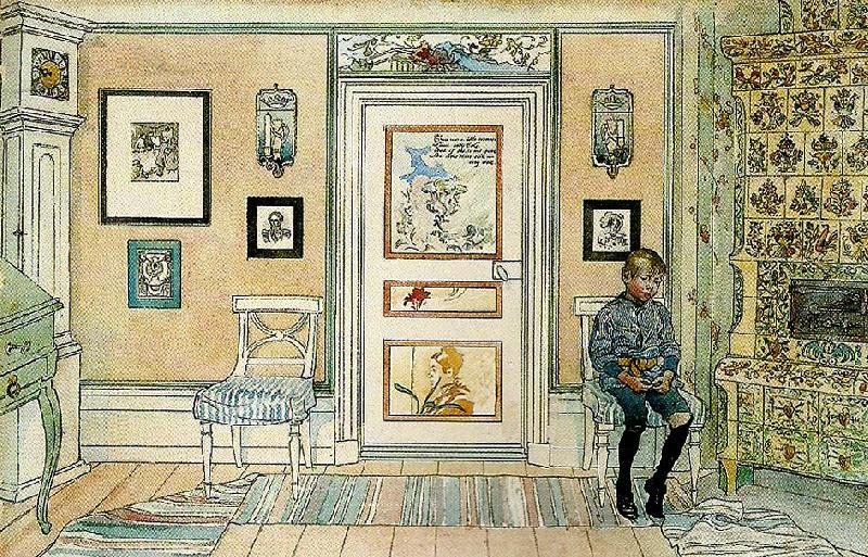 Carl Larsson skamvran oil painting image